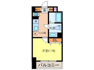 アール押切の物件間取画像